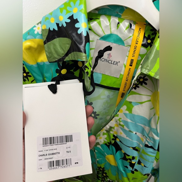 MONCLER LOWEST PRICE NOW Richard Quinn floral cotton-canvas raincoat - Picture 12 of 14